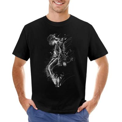 Майка Michael Jackson MoonWalk Scribble Art кастомс корейская мода мужская одежда