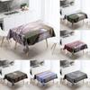 Flower Road Tablecloth Natural Scenery Anti-Stain Waterproof Rectangular Kitchen Table Home Decoration