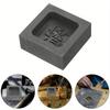 1pcs Casting Graphite Molds DIY Metal Molds Alchemical Waste Melting Tools Profiled Graphite Molds Precious Metal Ingot Slots