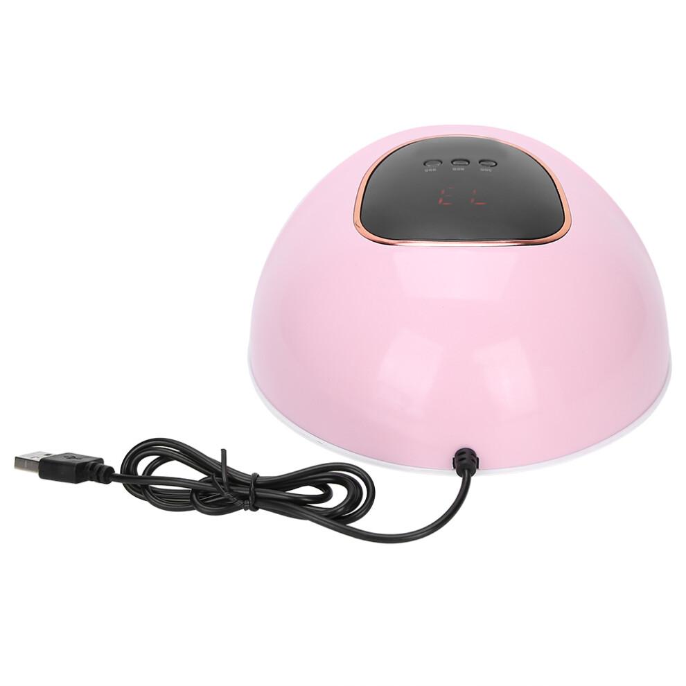 72W UV LED Nail Art Dryer Machine, s2 pro, Pink/White