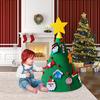 С Новым Годом 3D DIY Елка из войлока Рождественские украшения Подарок детям Украшение для дома Счастливого Рождества