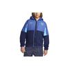 Nike Logo Hooded Long Sleeve Jacket Men Jackets Blue DH4889-480