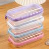 1PC Transparent Dustproof Beauty Case Multifunctional Storage Box Travel PET Portable Storage Bag Organizer Accessories