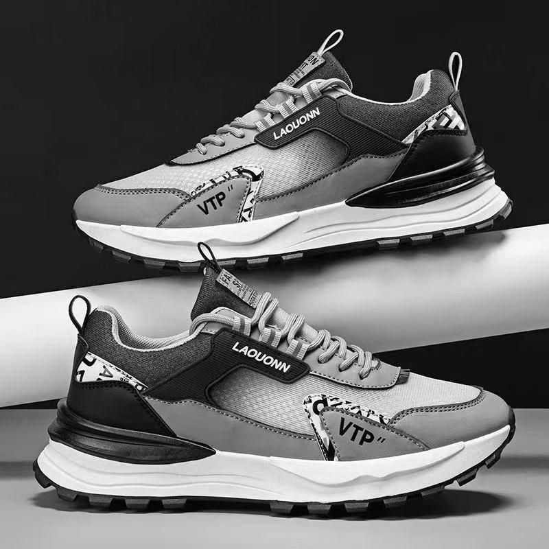 Новые мужские туфли весенние модные брендовые летние дышащие сетчатые туфли молодежные спортивные туфли для отдыха папы модные туфли