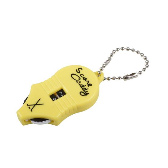 Счетчик очков в гольфе Мини-трекер очков Портативный 2-значный инструмент для подсчета ударов Кликер-брелок Табло для спортивных состязаний по гольфу на открытом воздухе