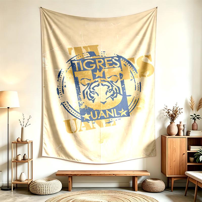 Tigres UANL (23) Tapestry Suitable For Decorating Homes Dorms And Bedrooms Soft To The Touch And A Perfect Gift For Friends And Family