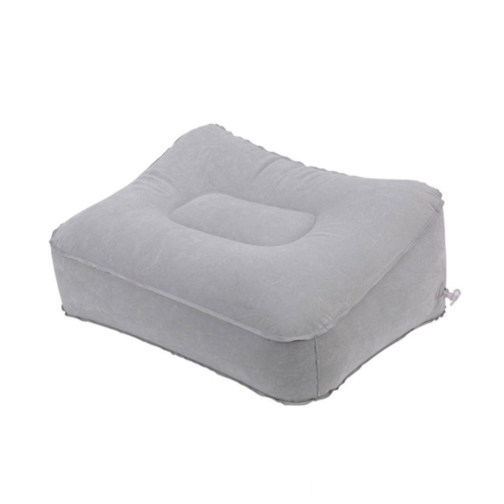 Air Travel Feet Almohada Leg Up Relaxing Pillow Foot Rest Pillow PVC Inflatable Soft Footrest
