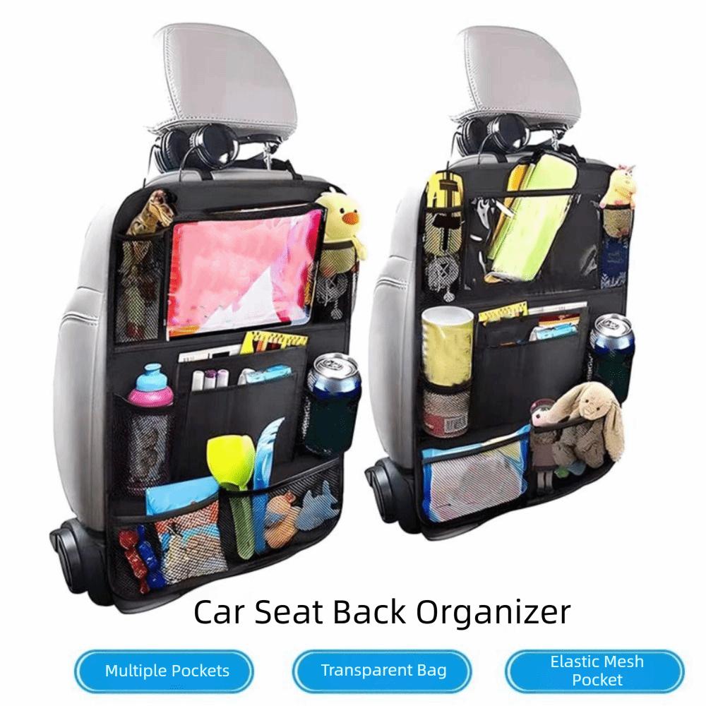 High-Capacity Backseat Car Organizer Multifunctional Storage Bag Kids Car Seats
