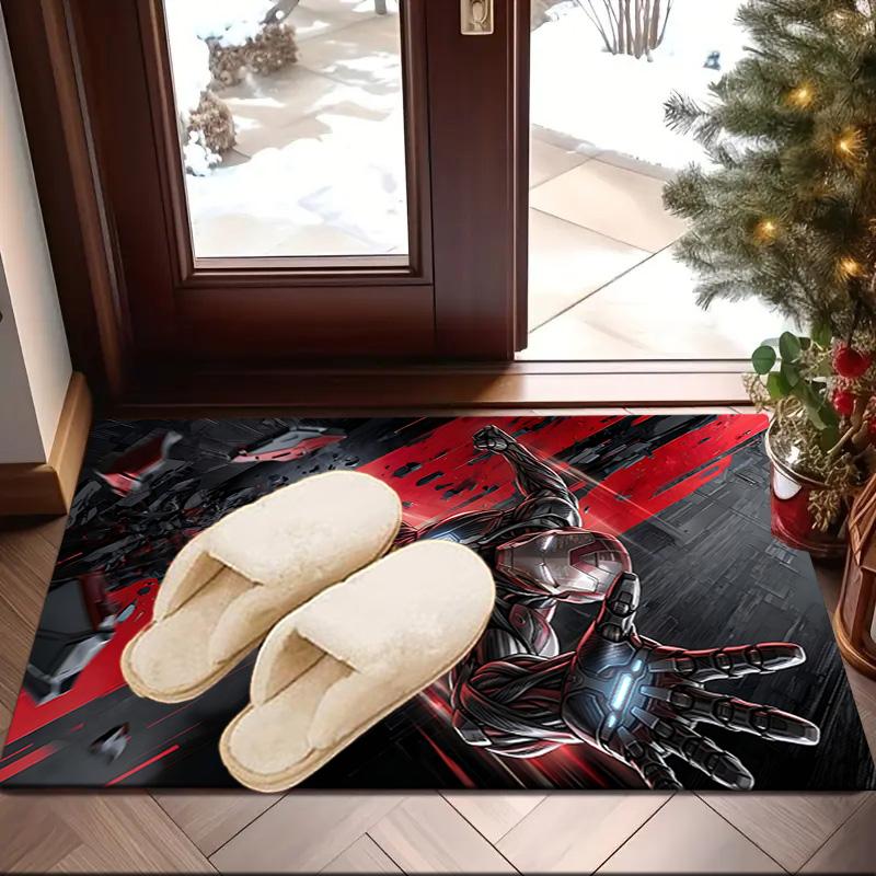 Iron In Action Area Rug Suitable for Indoor And Outdoor,Carpets for Kitchens, Homes, Offices, Living Rooms,Home Decor,Christmas Gift