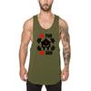 Brand Muscle Vest Bodybuilding Stringer Tank Top Men Summer Fitness Mens Clothing No Pain No Gain Sleeveless T Shirt Singlets