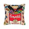 Decorative Pillow Cover Alec Monopolys Merchandise Sofa  Throw Pillow Case Cover Square Style Multiple Sizes