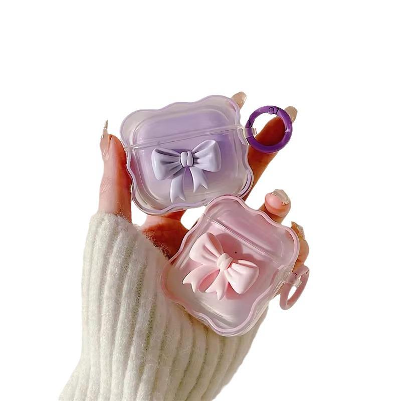 Защитный чехол для наушников Gradient Bow для Apple AirPods Pro 1/2 поколения