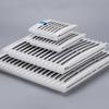 Without Fan Shutters Fan Grille White Fan Filter Air Ventilation System Dust-proof Louver