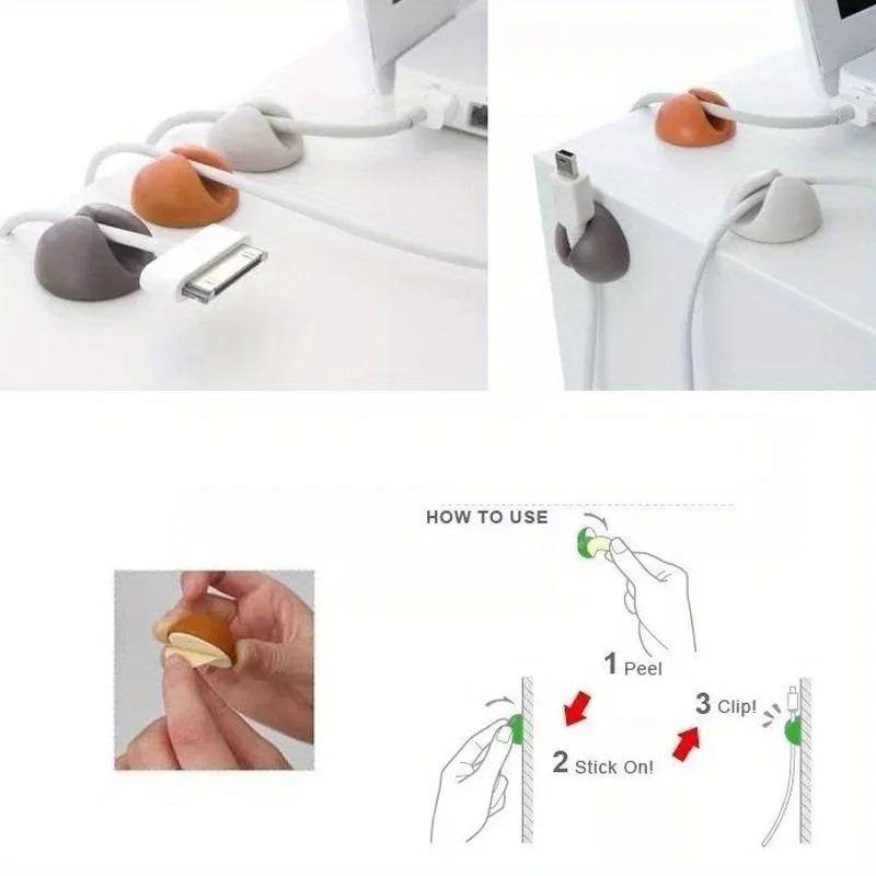 10 шт. Многоцелевой держатель-органайзер для зажимов для проводов