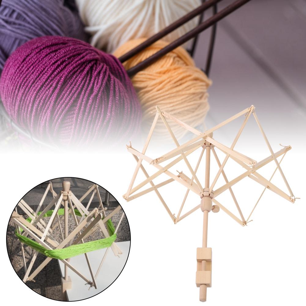 Зонт для вязания Swift Yarn Деревянный держатель для моталки Kint Ball Инструменты Аксессуары для ткачества