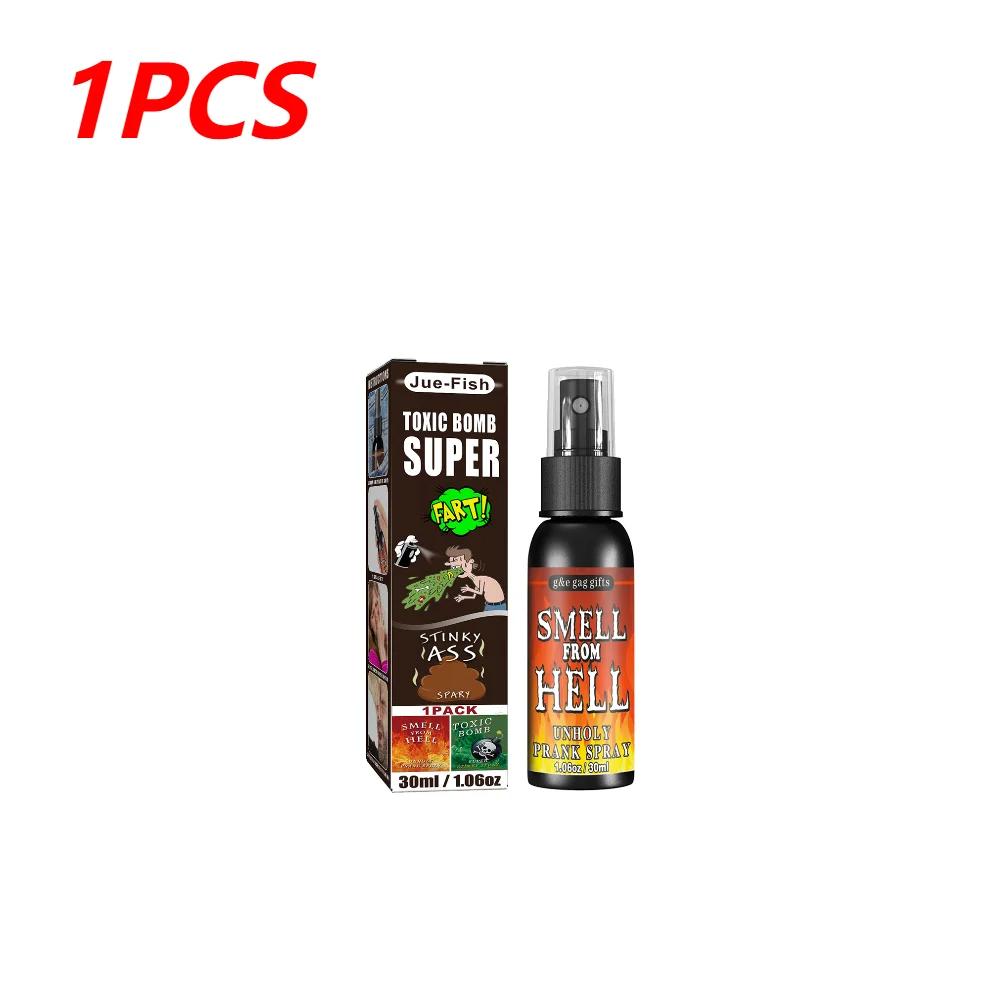 1/2/3 шт. Спрей-пукалка, вонючая бомба, вонючий газ, прикол, новинки, игрушки, принадлежности для Хэллоуина для детей и взрослых