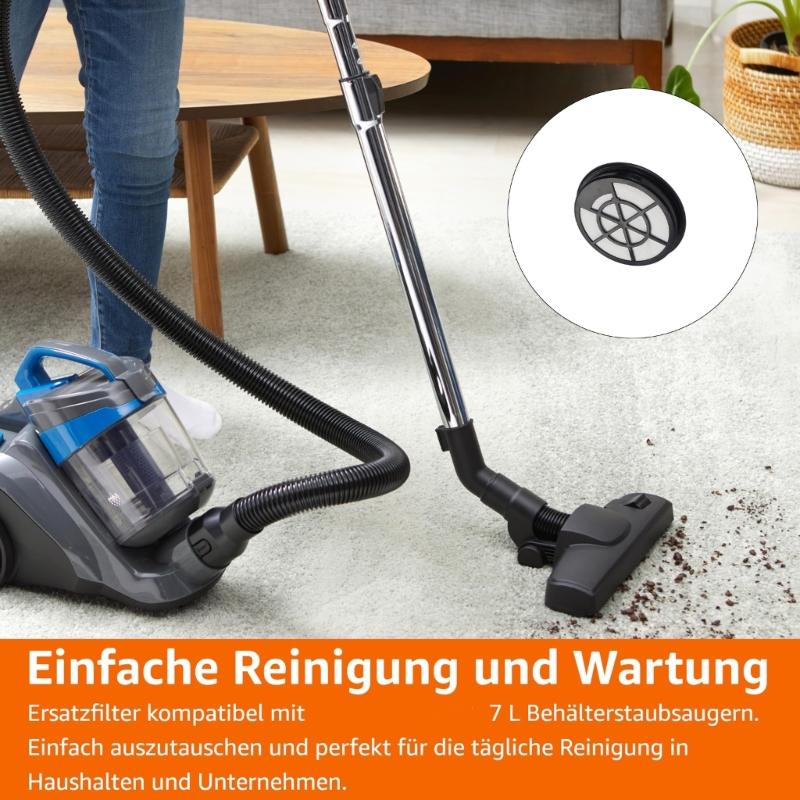 Dust Collector Filter Vacuum Cleaner Part for 1.3L Handheld Vacuum Cleaner Efficient Filtration Replacement