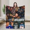 Теплое одеяло Rivalry для путешествий в самолете, фланелевое покрывало для дивана, кресла, теплое, мягкое, качественное покрывало, идея для подарка