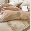 Хлопковое постельное белье Muji, 4 предмета, 100% хлопок