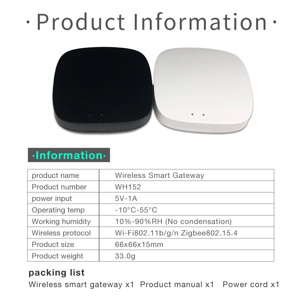 Factory New Design Wall Switches Smart Device Zigbee Gateway Wireless Intelligent Widely Used