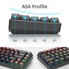 Ussixchare 120 клавиш ASA Profile PBT Pudding Keycaps Constellation Keycaps Dye Sublimation Custom Keycaps для переключателя Cherry Gateron MX Mechanical