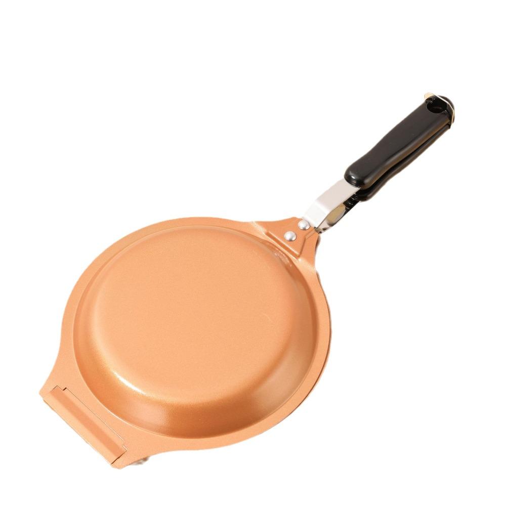 with Long Handle Double Side Frying Pan Round Pancake Maker Household Flip Frying Pan Bread