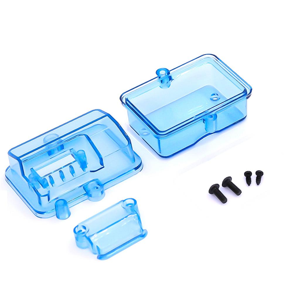 Прозрачный Водонепроницаемый Защитный Чехол для Коробки Приемника ESC, Герметичная Коробка, Замена для Huanqi 727 Slash, Пульт