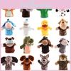 Wholesale Plush Toy Hand Puppet Cartoon Animal Doll With Movable Mouth Interactive Toy For Kindergarten And Parent-child Interaction 25cm Tall