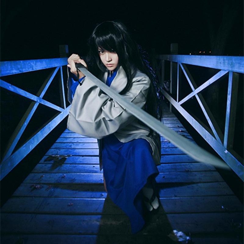 Аниме Gintama Silver Soul Костюм для косплея Кимоно Кацура Котаро Премиум качества Полный комплект для энтузиастов