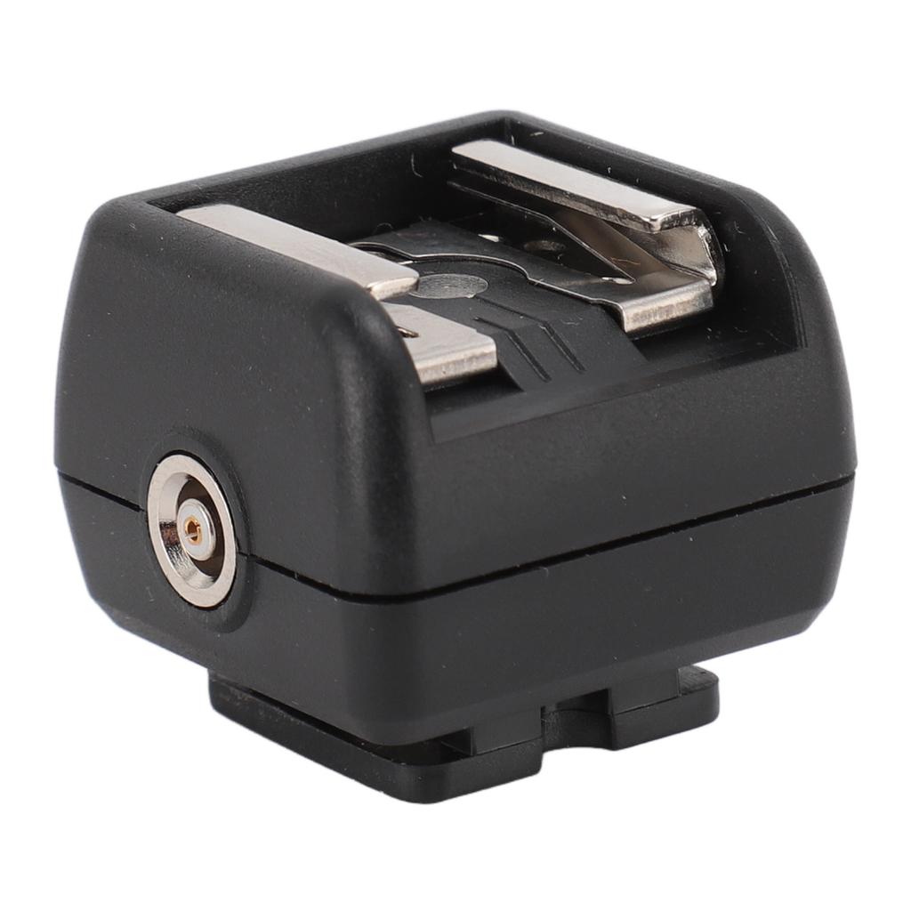 Flash Hot Shoe Adapter with PC Port for Nikon for Pentax Photography Accessory Suitable for Camera Flash Microphone