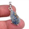Натуральный камень Питерсит 925 стерлинговое серебро Ювелирная подвеска 1,25" h7c94