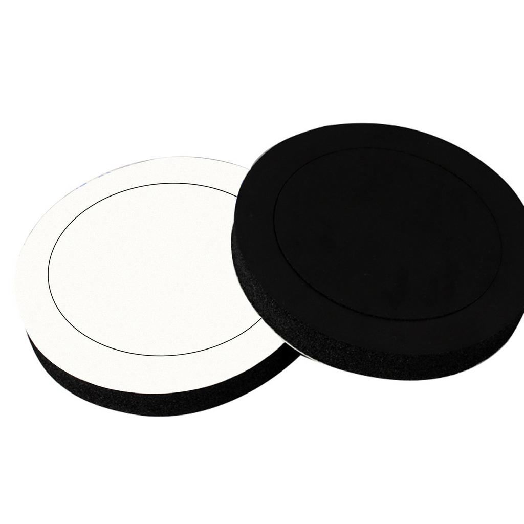 4 шт. 6,5 дюймовых универсальных самоклеящихся губок из ЭВА с высоким отскоком, водонепроницаемый комплект проставочных колец для динамиков дверей автомобиля