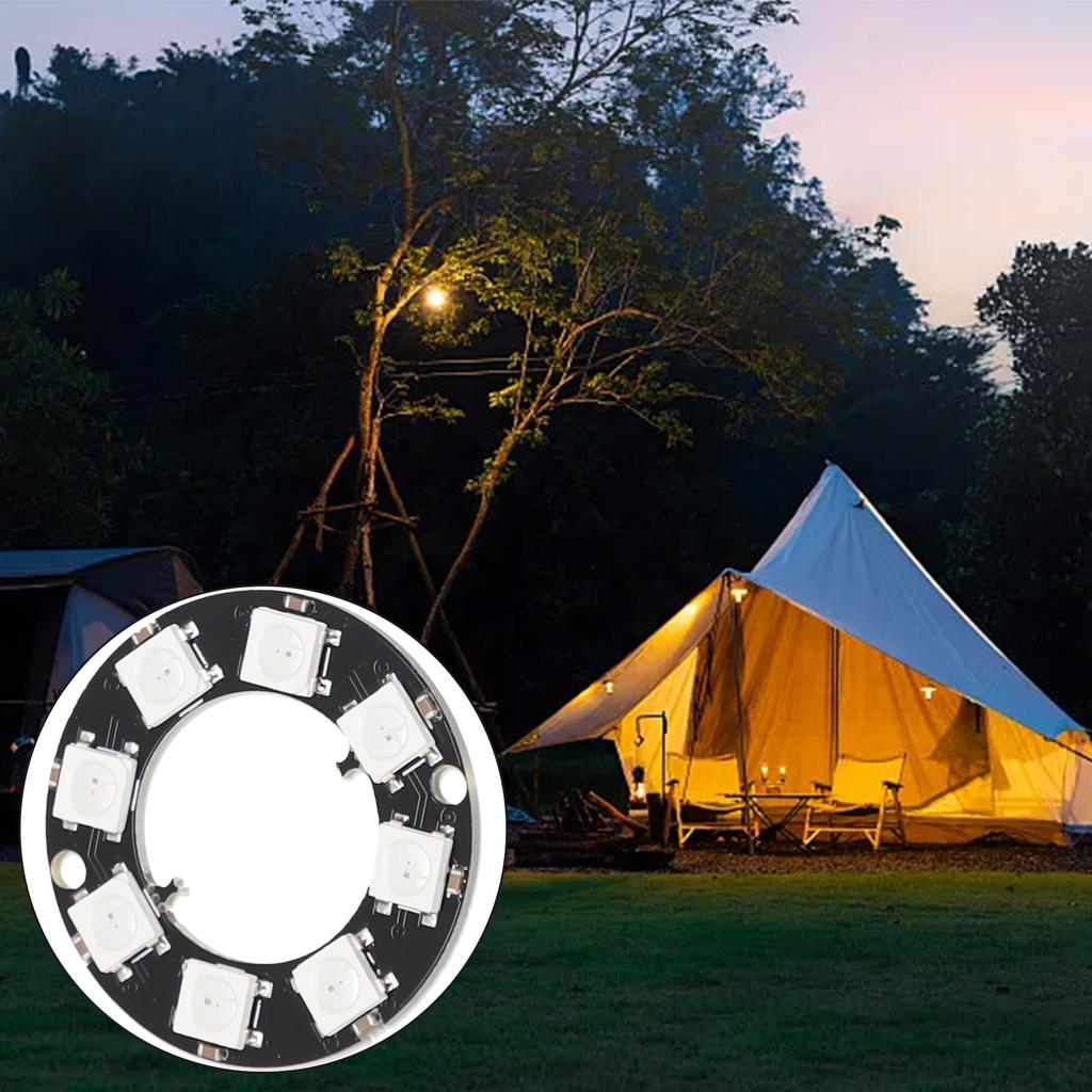 Светодиодный кольцевой драйвер, плата разработки 1 шт., встроенный полноцветный