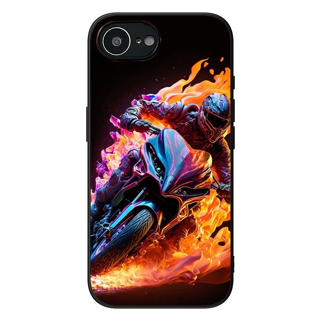 Чехол для мобильного телефона Moto Cross Motorcycle Sports для Motorola Moto G86 G57 G67 G54 G24 G15 Power G13 G14 G34 G35 G45 G53 G55 G64 G75 G72