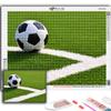 5D DIY Алмазная картина Футбол Спорт Вышивка крестиком Алмазная художественная вышивка Мозаика Домашний деко