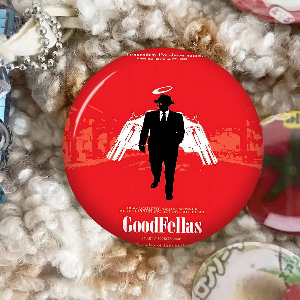 Goodfellas Жестяная Значок-булавка На заказ Аниме Персонаж Старая школа Брошь Мультяшная Значок на воротник Украшение Подарок Фанаты