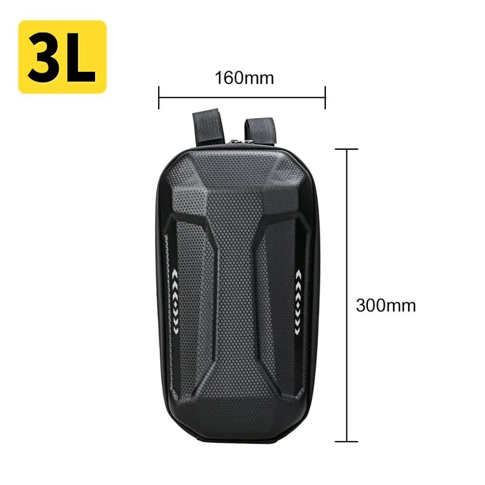 Сумка для электросамоката 2/3/4 л, аксессуары для M365 PRO 2 KUGOO M4, водонепроницаемая передняя сумка для самоката, сумка для электромобиля, сумка для велосипеда