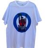 THE WHO, Роджер Долтри, Пит Таунсенд Классическая футболка с логотипом-мишенью Белая Размер L - Новая, без бирки Унисекс Футболка