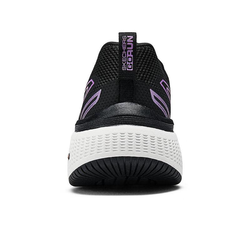 Skechers Go Run Elevate 2.0 Легкие Амортизирующие Дышащие Поддерживающие Упругие Низкие Кроссовки для Бега Женские Черно-Фиолетовые 129001-BKPR