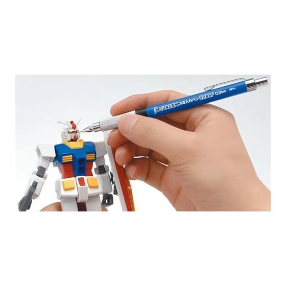GSI Creos Gundam Marker GP01 Маркер для прорисовки панельных линий Gundam 0.3 мм Тонкий кончик Стираемый маркер