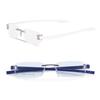 RSINC Combo Rimless Frame Eyeglasses for Unisex Silver Blue-Silver White Tag A1 JL156428450554