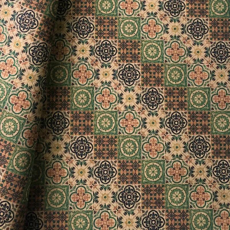 100x138cm Artificial PU Printed Leather Fabric for Background Decorative Shoes Fashion Fabrics DIY Design Material 0.5mm Thickn