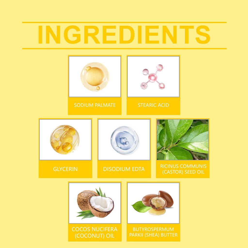 Мыло с касторовым маслом, питательное мыло для волос и тела, дезодорирующее мыло, удаляет грязь и жир, разглаживает кожу и придает ей свежий запах.