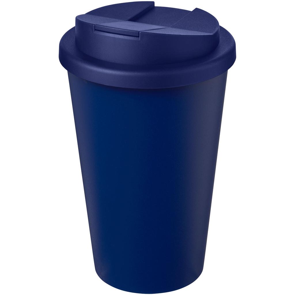 Americano "Eco" 350 ml thermal tumbler with spill-proof lid Blue