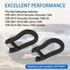 84072463 Tow Hook Steel Tow Hooks For 2007-2019 GM Chevrolet Silverado Sierra 1500 Black/Red/Silver TH-1036