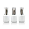 1 шт. 15 мл флакон для лака для ногтей белый круглый флакон для лака для ногтей большой вместимости разделенный пустой стеклянный флакон