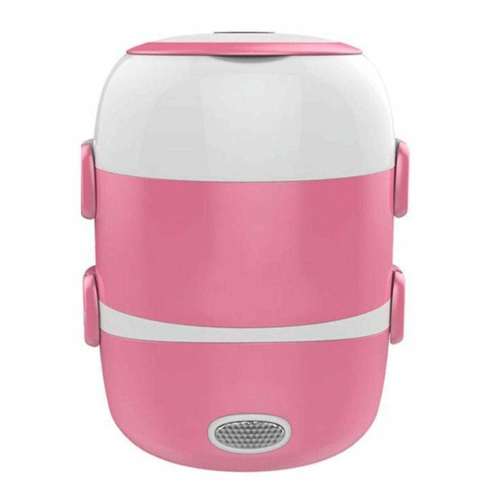 Travel Electric Lunch Box Plug In Food Warmer Steamer Thermal Food Container Home Use