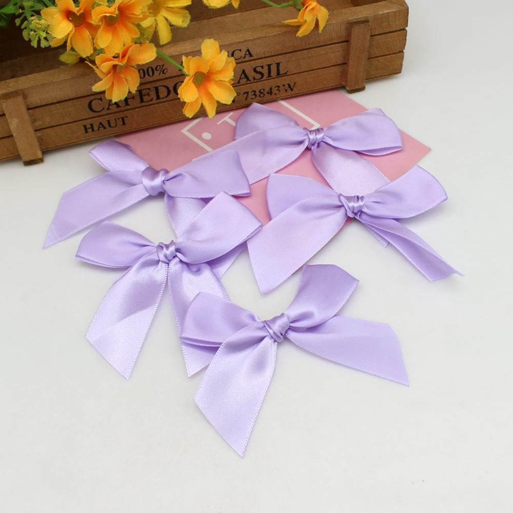 20/50pcs Ribbon Bow Craft Bow Pink White Blue Floral Gift Tie DIY Christmas Party Decoration Strikjes Decoratie Moños Navideños