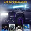 Светодиодные фары для бездорожья, фары для бездорожья, светодиодные фары для бездорожья, светодиодные фары для бездорожья, 2,5-дюймовые, мощные, яркие