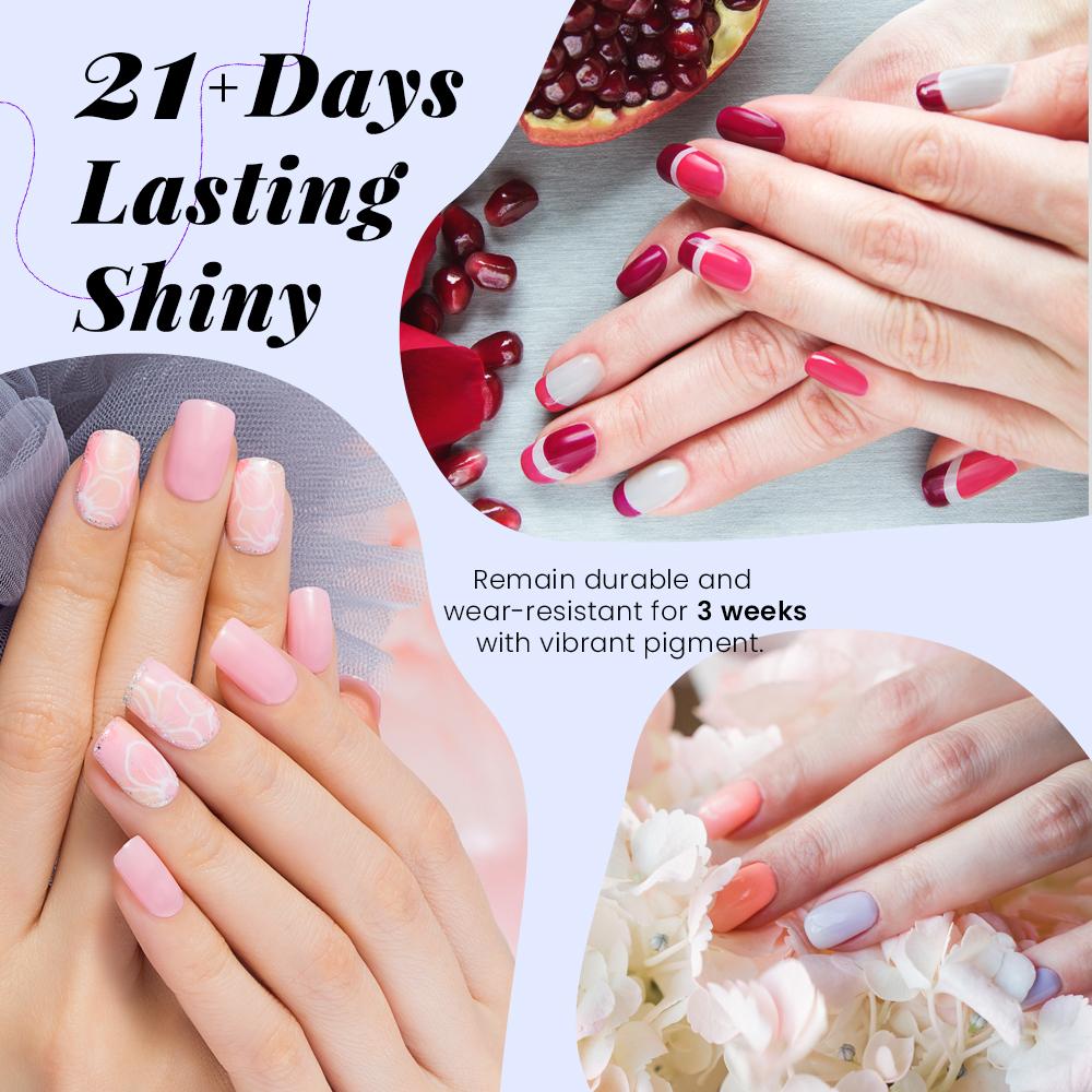 PHOENIXY Professional Nail Polish Gel Set Manicure Set with 36W Nail Lamp Full Set of Nail Tools for Nail Art Design